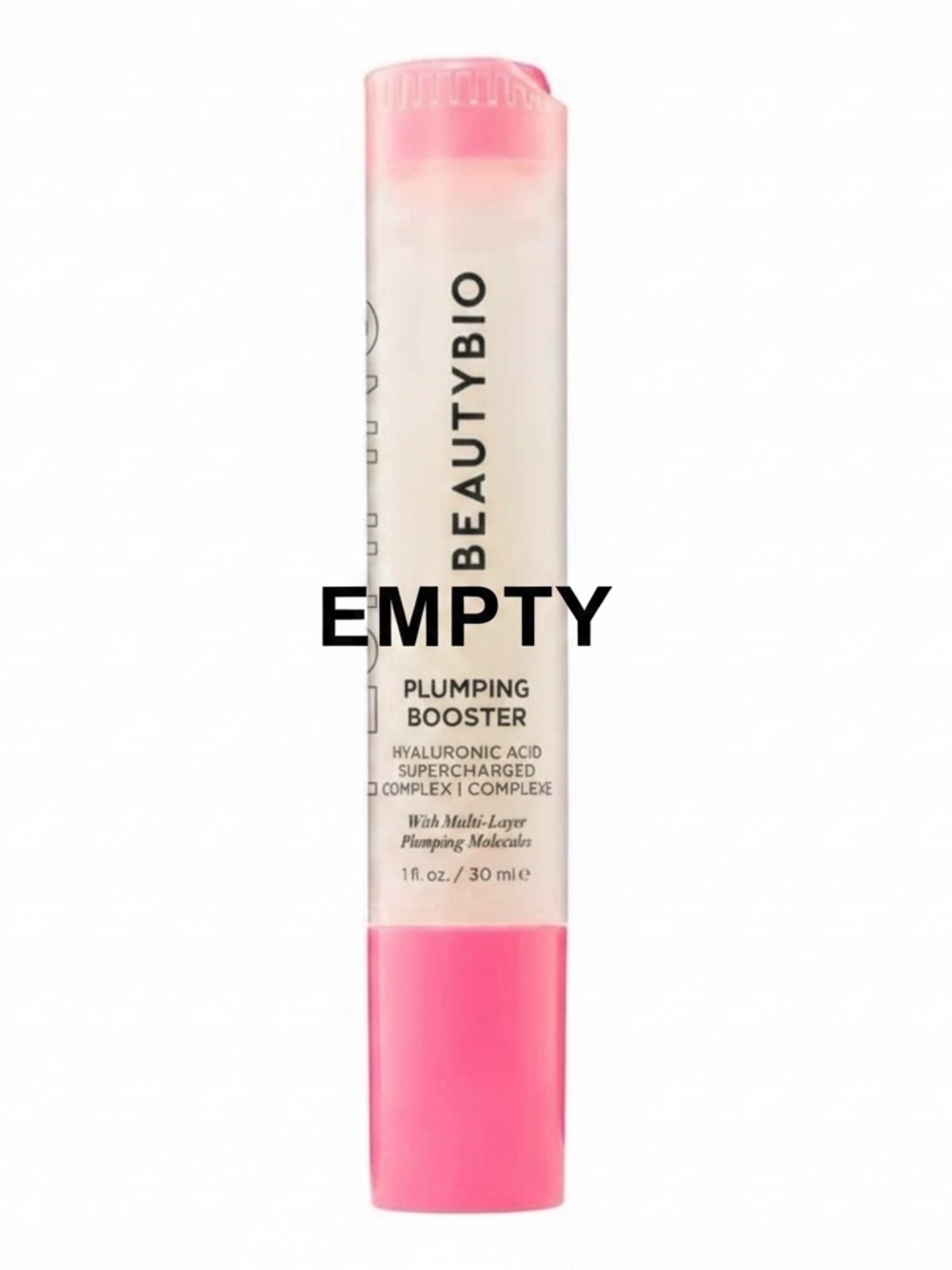EMPTY NWT BeautyBio Plumping Booster – Hyaluronic Acid Supercharged Complex